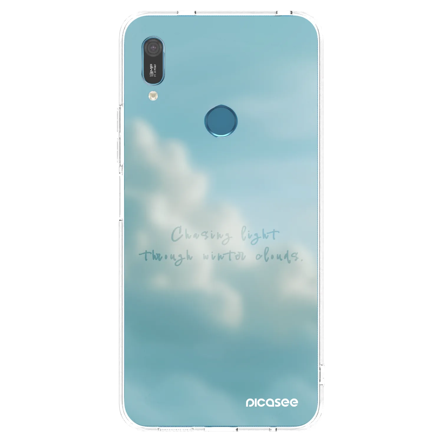 Picasee διαφανής θήκη σιλικόνης Huawei Y6 2019 - CHASiNG LIGHT