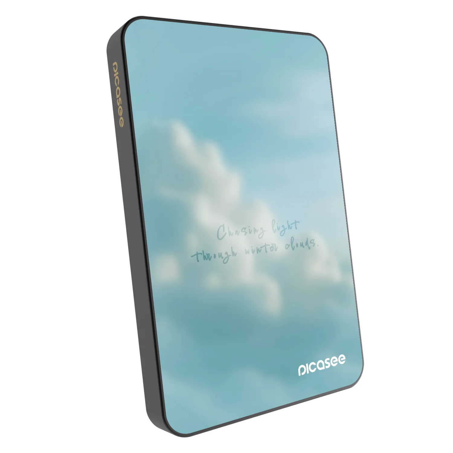 Picasee Powerbank με MagSafe 5 000 mAh Γκρί - CHASiNG LIGHT