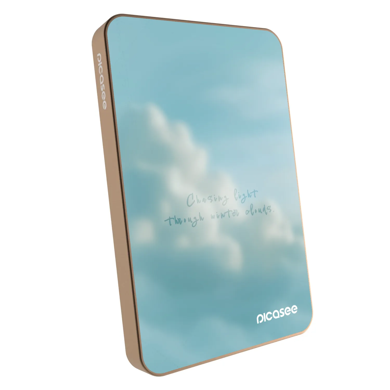 Picasee Powerbank με MagSafe 5 000 mAh Χρυσαφένιος - CHASiNG LIGHT