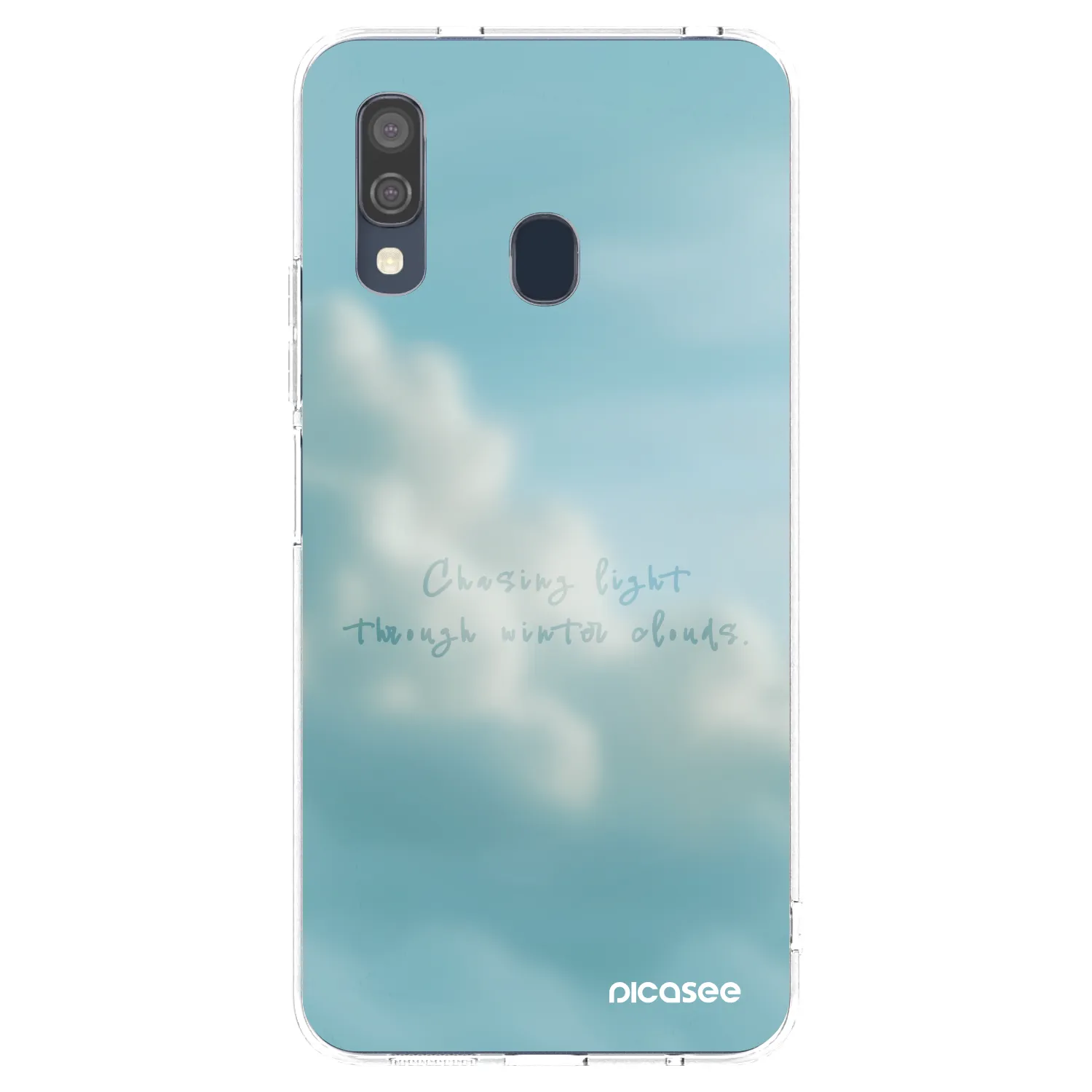 Picasee διαφανής θήκη σιλικόνης Samsung Galaxy A40 A405F - CHASiNG LIGHT