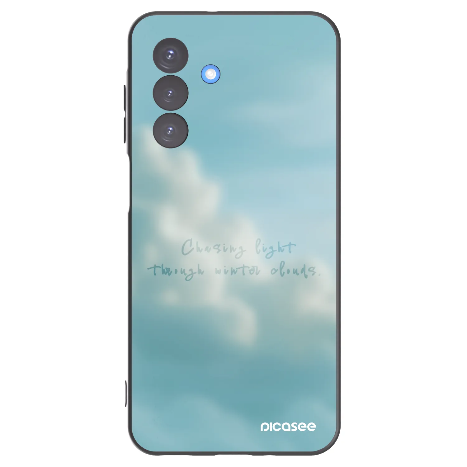 Picasee Μαύρη θήκη σιλικόνης για Samsung Galaxy A17 5G - CHASiNG LIGHT