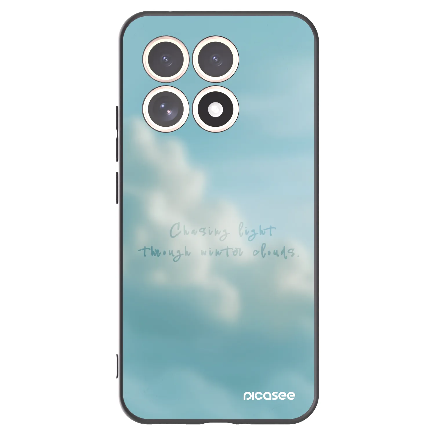 Picasee Μαύρη θήκη σιλικόνης για Xiaomi 15T - CHASiNG LIGHT