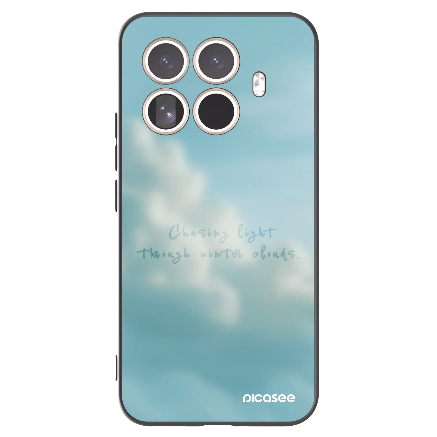 Picasee Μαύρη θήκη σιλικόνης για Xiaomi 15T Pro - CHASiNG LIGHT