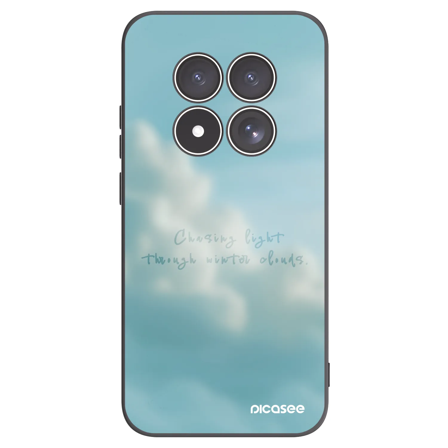 Picasee Μαύρη θήκη σιλικόνης για Xiaomi Redmi Note 15 Pro 5G - CHASiNG LIGHT