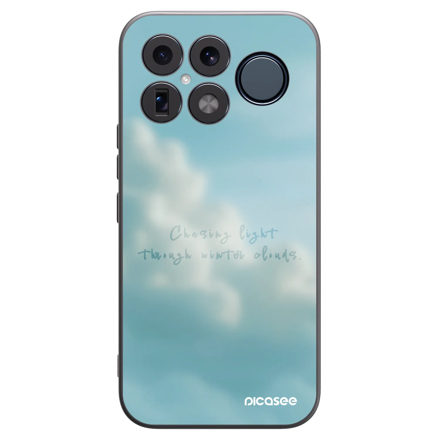Picasee Μαύρη θήκη σιλικόνης για Xiaomi Poco F8 Ultra - CHASiNG LIGHT
