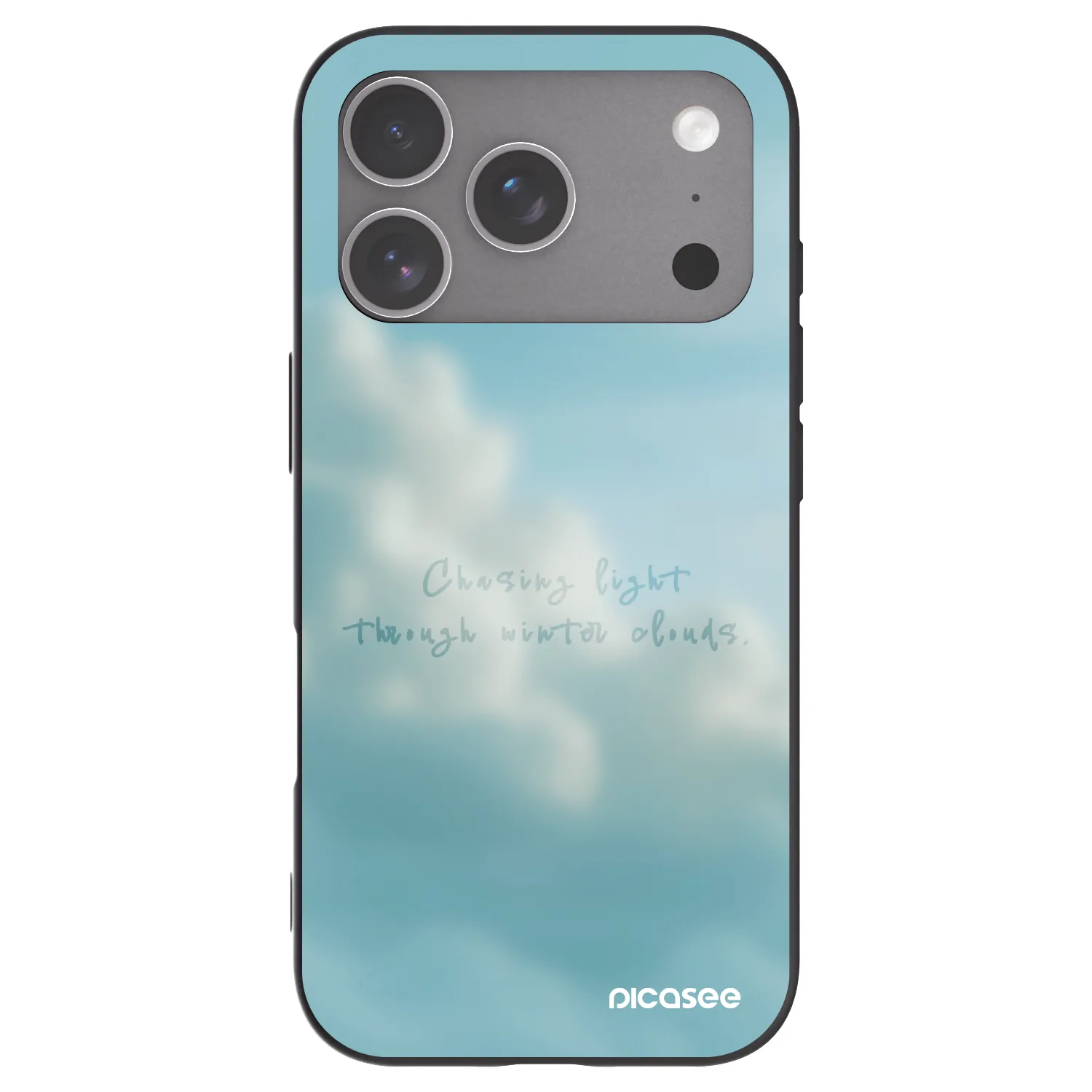 Picasee Μαύρη θήκη σιλικόνης για Apple iPhone 18 Pro - CHASiNG LIGHT