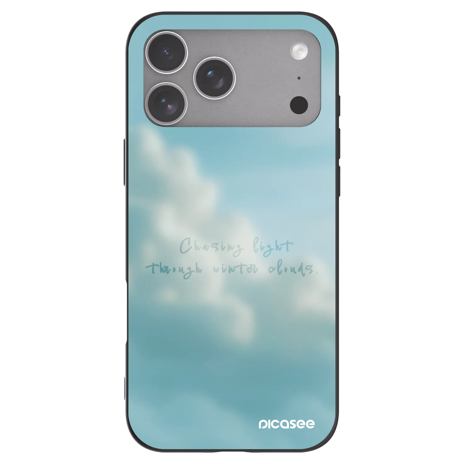 Picasee Μαύρη θήκη σιλικόνης για Apple iPhone 18 Pro Max - CHASiNG LIGHT