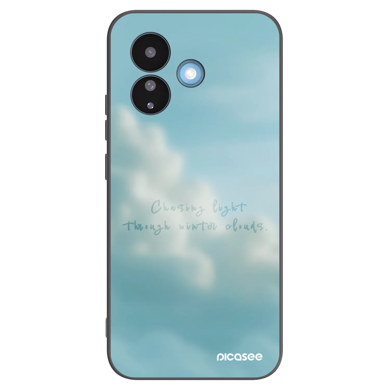 Picasee Μαύρη θήκη σιλικόνης για Xiaomi Redmi Note 17 Pro 5G - CHASiNG LIGHT