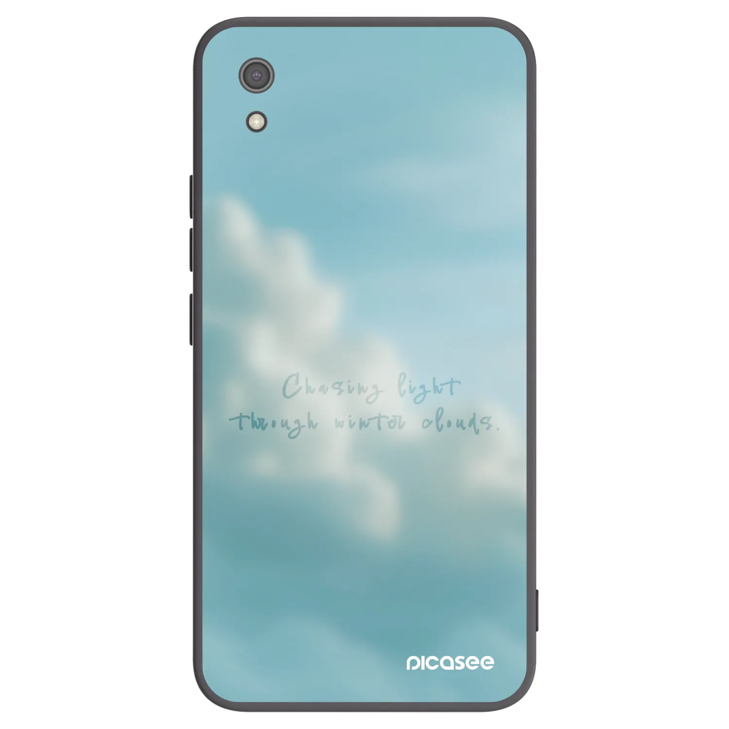 Picasee Μαύρη θήκη σιλικόνης για Xiaomi Redmi 7A - CHASiNG LIGHT