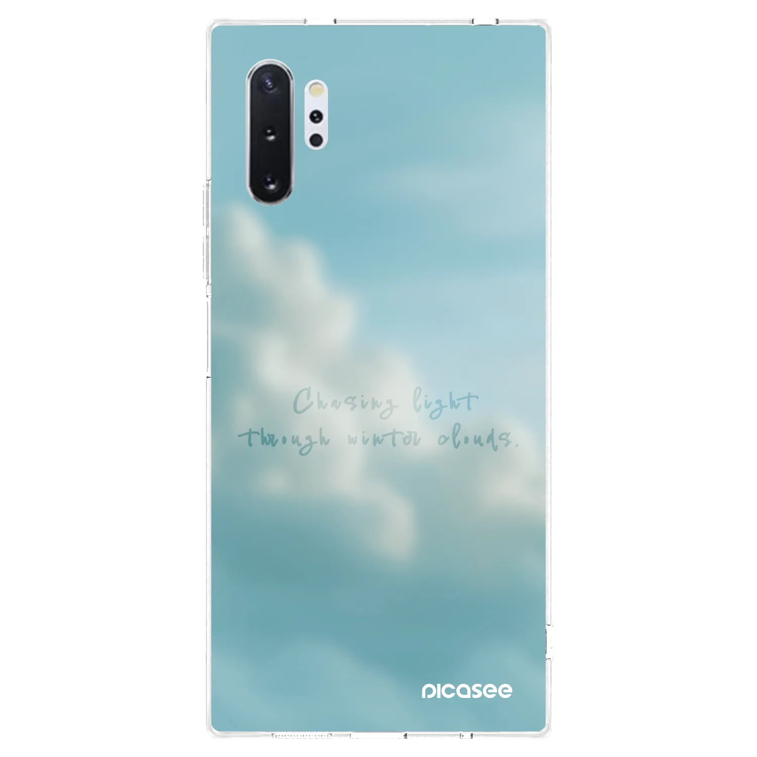 Picasee διαφανής θήκη σιλικόνης Samsung Galaxy Note 10+ N975F - CHASiNG LIGHT