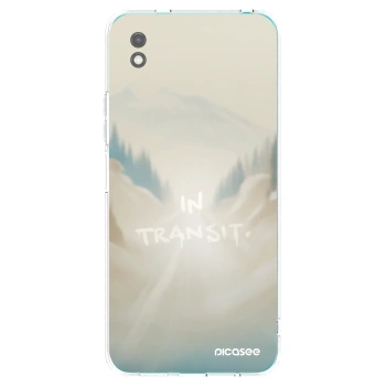 Picasee Μαύρη θήκη σιλικόνης για Xiaomi Redmi 9A - IN TRANSIT