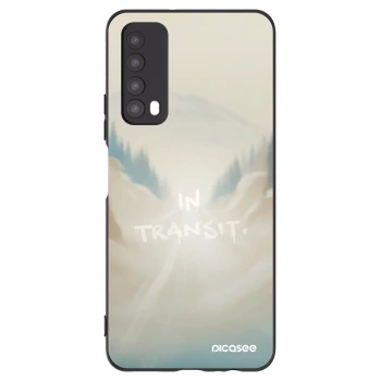 Picasee Μαύρη θήκη σιλικόνης για Huawei P Smart 2021 - IN TRANSIT