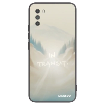 Picasee Μαύρη θήκη σιλικόνης για Xiaomi Poco M3 - IN TRANSIT