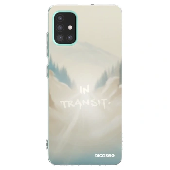 Picasee διαφανής θήκη σιλικόνης Samsung Galaxy M31s - IN TRANSIT