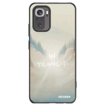 Picasee Μαύρη θήκη σιλικόνης για Xiaomi Redmi Note 10 - IN TRANSIT
