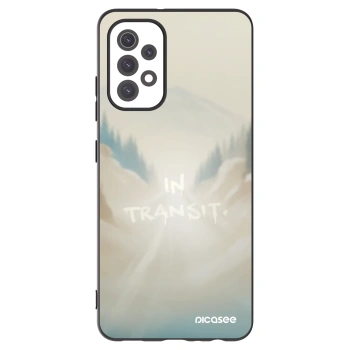 Picasee Μαύρη θήκη σιλικόνης για Samsung Galaxy A32 5G A326B - IN TRANSIT