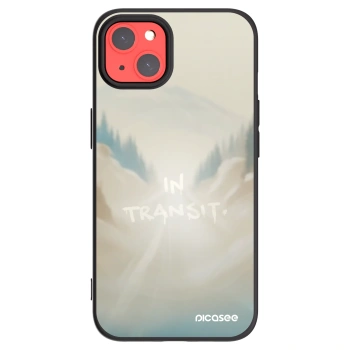 Picasee Μαύρη θήκη σιλικόνης για Apple iPhone 13 - IN TRANSIT