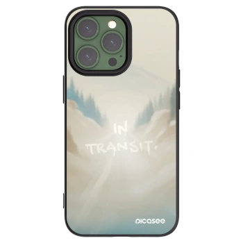 Picasee Μαύρη θήκη σιλικόνης για Apple iPhone 13 Pro - IN TRANSIT