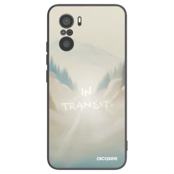 Picasee Μαύρη θήκη σιλικόνης για Xiaomi Poco F3 - IN TRANSIT
