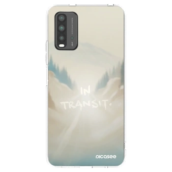 Picasee Μαύρη θήκη σιλικόνης για Xiaomi Redmi 9T - IN TRANSIT