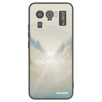 Picasee Μαύρη θήκη σιλικόνης για Xiaomi Mi 11 Ultra - IN TRANSIT