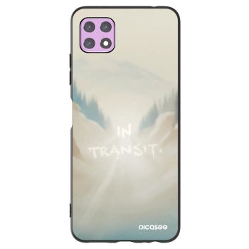 Picasee Μαύρη θήκη σιλικόνης για Samsung Galaxy A22 A226B 5G - IN TRANSIT