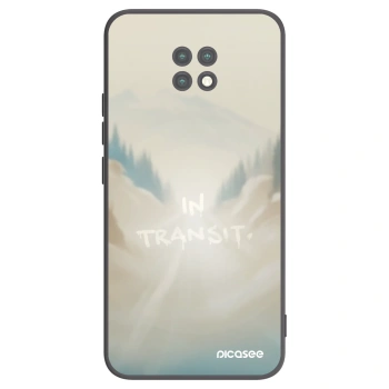 Picasee Μαύρη θήκη σιλικόνης για Xiaomi Redmi Note 9T - IN TRANSIT