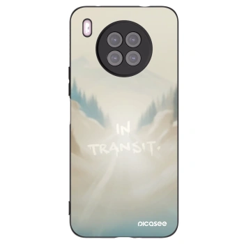 Picasee Μαύρη θήκη σιλικόνης για Huawei Nova 8i - IN TRANSIT