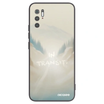 Picasee Μαύρη θήκη σιλικόνης για Xiaomi Poco M3 Pro 5G - IN TRANSIT