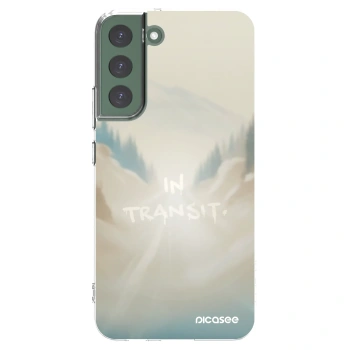 Picasee διαφανής θήκη σιλικόνης Samsung Galaxy S22+ 5G - IN TRANSIT