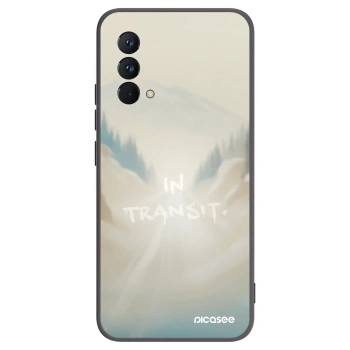 Picasee Μαύρη θήκη σιλικόνης για Realme GT Master Edition 5G - IN TRANSIT