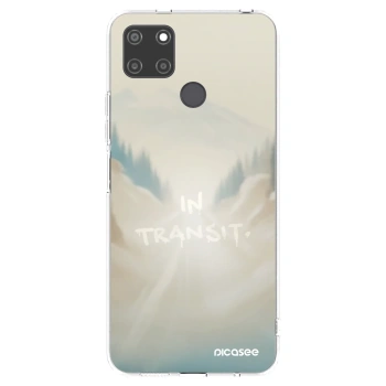 Picasee διαφανής θήκη σιλικόνης Realme C21Y - IN TRANSIT