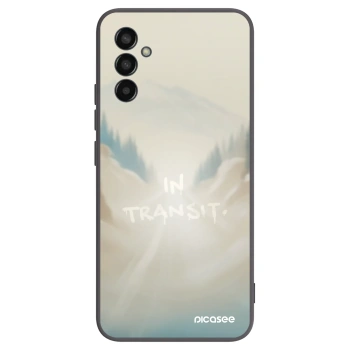 Picasee Μαύρη θήκη σιλικόνης για Samsung Galaxy M13 M135F - IN TRANSIT