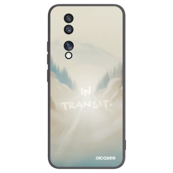 Picasee Μαύρη θήκη σιλικόνης για Honor 70 - IN TRANSIT