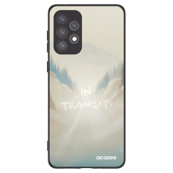 Picasee Μαύρη θήκη σιλικόνης για Samsung Galaxy A73 5G - IN TRANSIT
