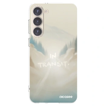 Picasee διαφανής θήκη σιλικόνης Samsung Galaxy S23+ 5G - IN TRANSIT