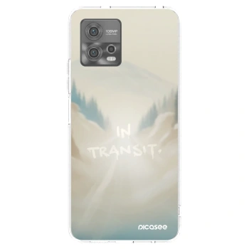 Picasee διαφανής θήκη σιλικόνης Motorola Moto G72 - IN TRANSIT