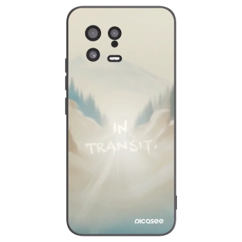 Picasee Μαύρη θήκη σιλικόνης για Xiaomi 13 - IN TRANSIT