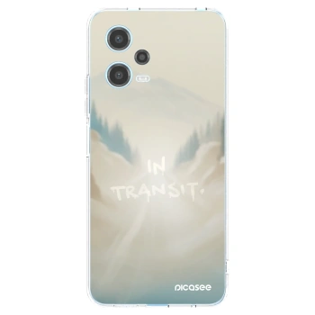 Picasee διαφανής θήκη σιλικόνης Xiaomi Redmi Note 12 5G - IN TRANSIT