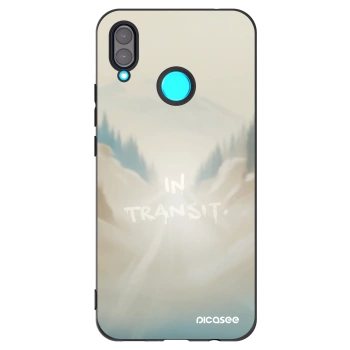 Picasee Μαύρη θήκη σιλικόνης για Huawei Nova 3 - IN TRANSIT