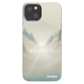 Picasee διαφανής θήκη σιλικόνης Apple iPhone 15 Plus - IN TRANSIT
