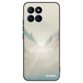 Picasee Μαύρη θήκη σιλικόνης για Honor 70 Lite - IN TRANSIT