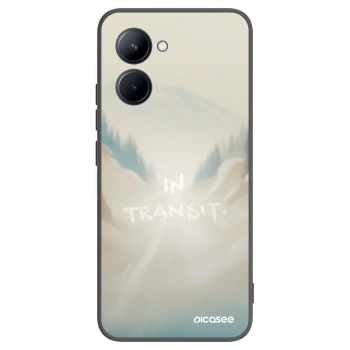 Picasee Μαύρη θήκη σιλικόνης για Realme C33 (2023) - IN TRANSIT