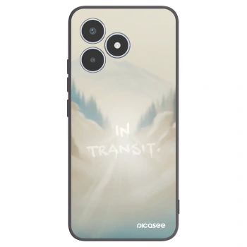 Picasee Μαύρη θήκη σιλικόνης για Realme C53 - IN TRANSIT