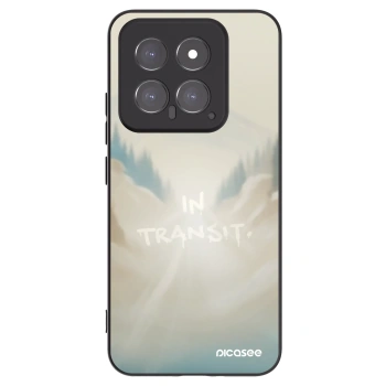 Picasee Μαύρη θήκη σιλικόνης για Xiaomi 14 - IN TRANSIT