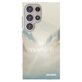 Picasee διαφανής θήκη σιλικόνης Samsung Galaxy S24 Ultra S928B 5G - IN TRANSIT