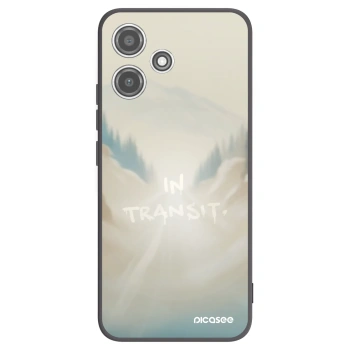 Picasee Μαύρη θήκη σιλικόνης για Xiaomi Redmi 12 5G - IN TRANSIT