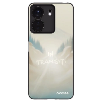 Picasee Μαύρη θήκη σιλικόνης για Xiaomi Redmi 13C 4G - IN TRANSIT