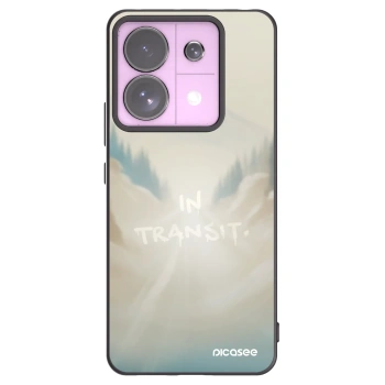 Picasee Μαύρη θήκη σιλικόνης για Xiaomi Redmi Note 13 Pro 5G - IN TRANSIT