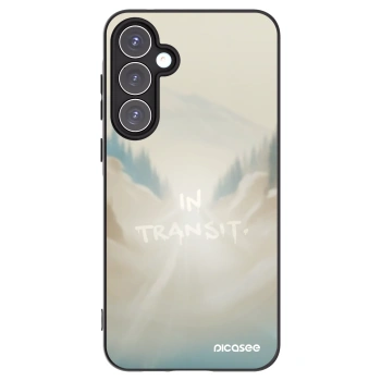 Picasee Μαύρη θήκη σιλικόνης για Samsung Galaxy A55 5G A556B - IN TRANSIT